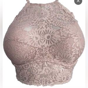 PINK VS Lace Bralette- NWOT Women size XS TAUPE
Polyamide, Elastane